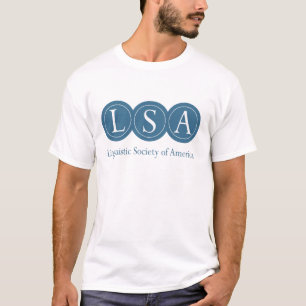Camiseta básica del logotipo del LSA