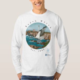 Camiseta básica del LS con el frente de Osprey de