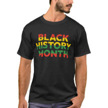 Camiseta básica del mes de la historia negra