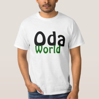 Camiseta básica del mundo del Oda