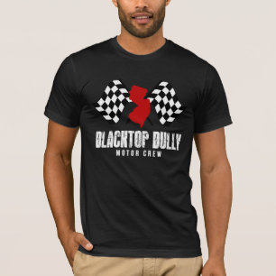 Camiseta básica del negro de American Apparel de