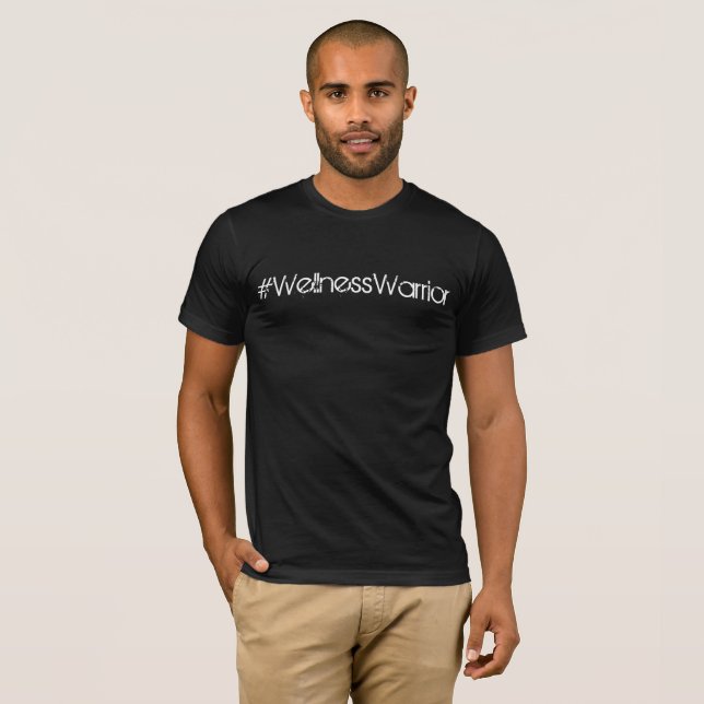 Camiseta básica del negro para hombre del (Anverso completo)