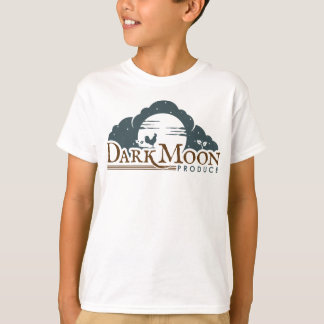 Camiseta básica del niño - Lunas oscuras producen 