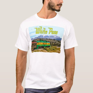 Camiseta básica del paso blanco