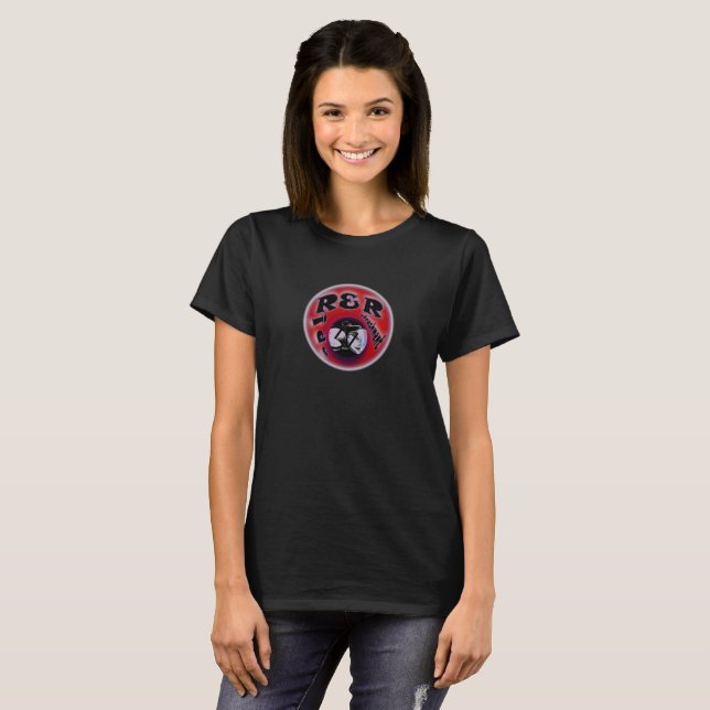 Camiseta básica del R&R de las mujeres (Anverso completo)