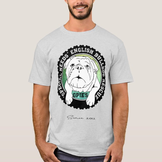 Camiseta básica del rescate de OSNEB, impresión (Anverso)