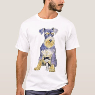 Camiseta básica del Schnauzer
