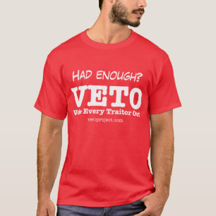 Camiseta básica del VETO - rojo