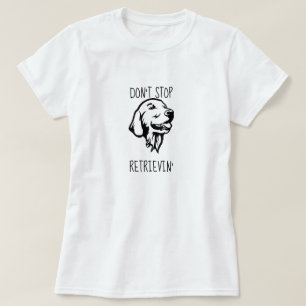 Camiseta básica divertida de Golden Retriever