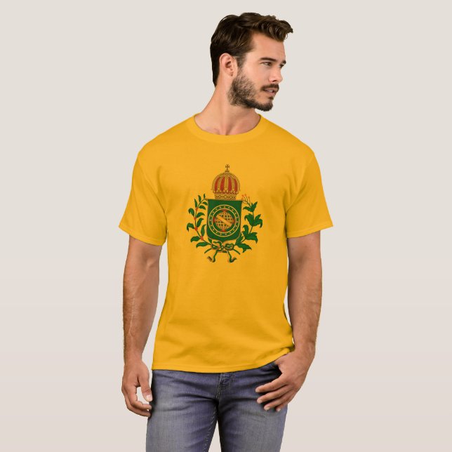 Camiseta Básica, Dourado (Anverso completo)