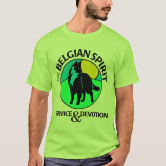 Camiseta básica en verde