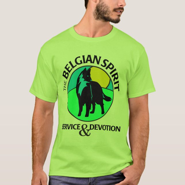 Camiseta básica en verde (Anverso)