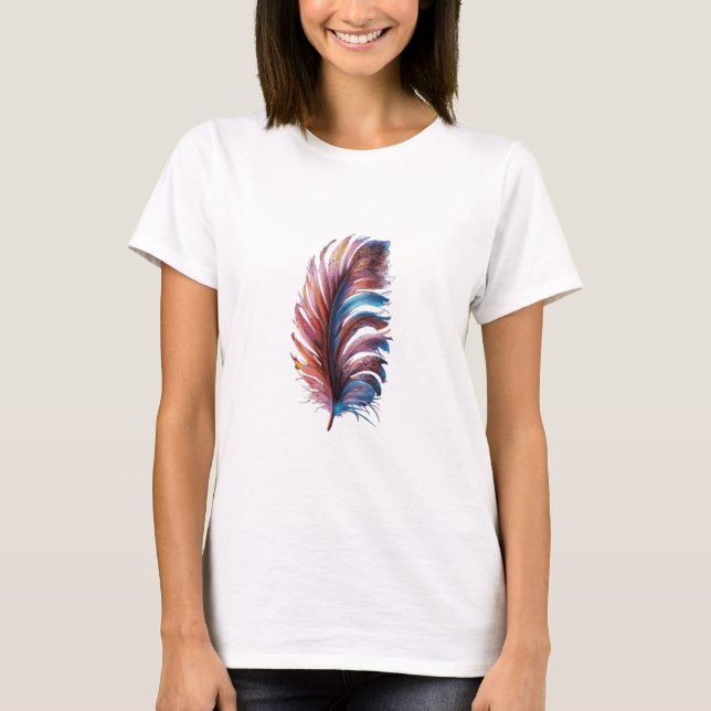 Camiseta básica femenina (Anverso)
