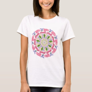 Camiseta básica femenina de Cat Mandala