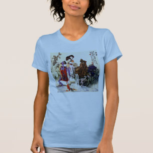 Camiseta básica femenina de Dragon Fountain