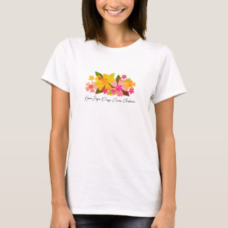 Camiseta básica femenina de Hibiscus Patch