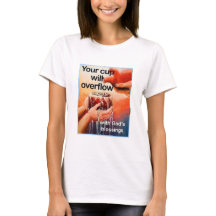 camiseta básica femenina de kinafex