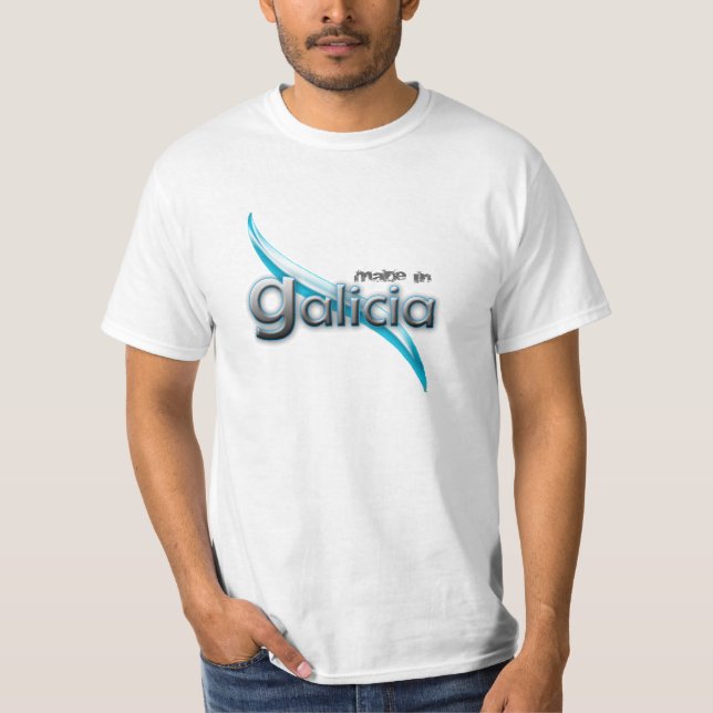 Camiseta basica Galicia made in "galicia" talla L (Anverso)