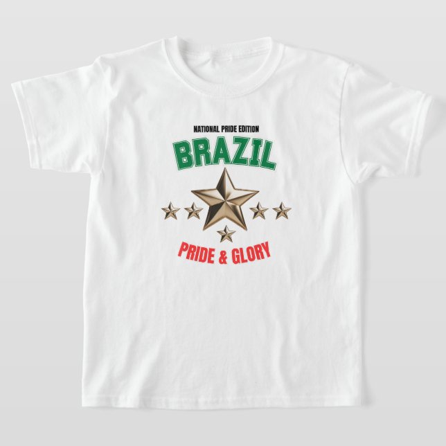 Camiseta básica infantil edición orgullo nacional  (Distribución)
