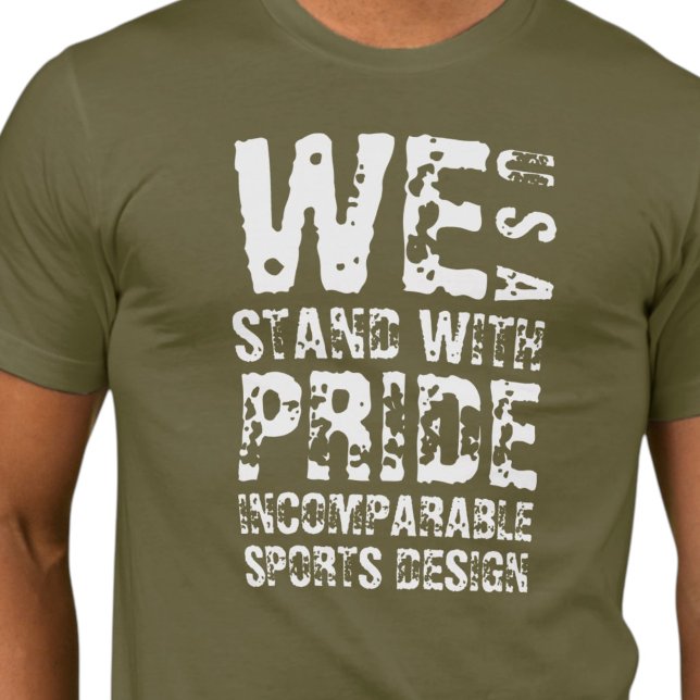 Camiseta básica ISD We Stand With Pride (Subido por el creador)