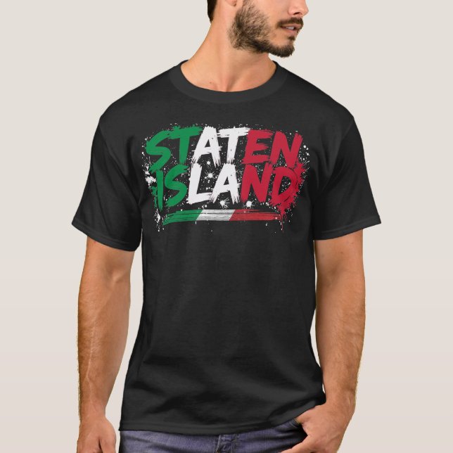 Camiseta básica italiana de Staten Island (Anverso)