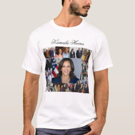 Camiseta básica Kamala Harris Collage