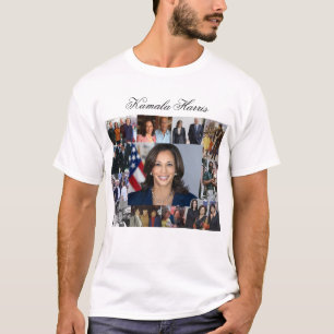 Camiseta básica Kamala Harris Collage