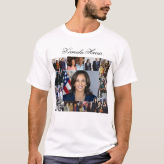 Camiseta básica Kamala Harris Collage