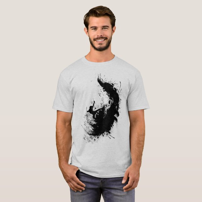 Camiseta básica masculina (Anverso completo)
