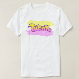 Camiseta básica masculina del Orgullo Gemelo