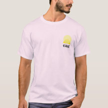 Camiseta básica masculina en rosa pálido