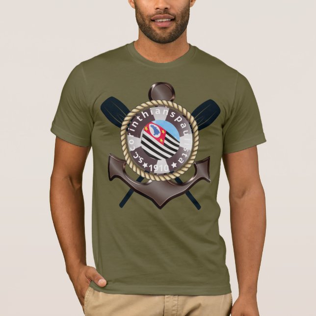 Camiseta Básica Masculina Escura (Anverso)