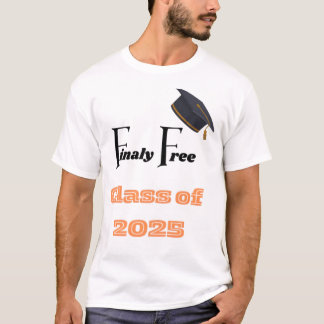 Camiseta básica masculina especial de graduación