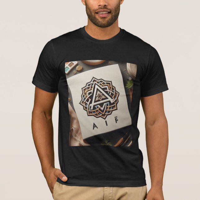 Camiseta Básica Masculina Estampa Exclusiva (Anverso)
