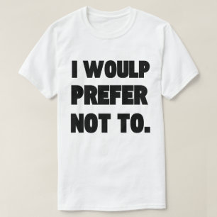 Camiseta básica masculina que prefiero no.