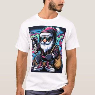 Camiseta básica masculina - Santa urbana