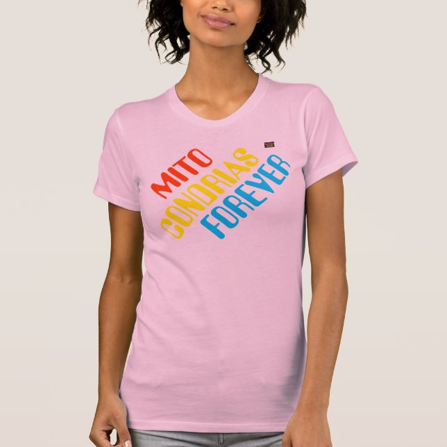 CAMISETA BÁSICA MITOCONDRIAS FOREVER (Anverso)