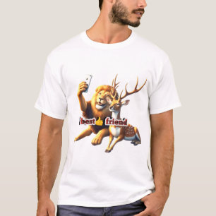 Camiseta básica multicolor para hombre - Casual y