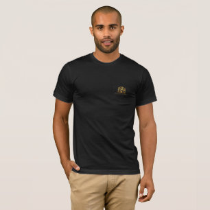 Camiseta básica negra Maison Rivière