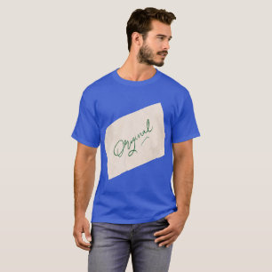 Camiseta básica Original 1 Deep Royal para hombre