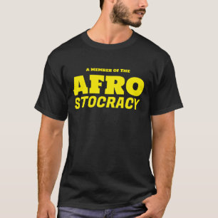 Camiseta básica oscura AFRO STOCORACIA