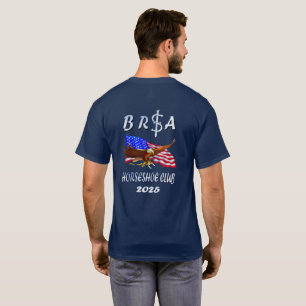 Camiseta básica oscura BRSA Club