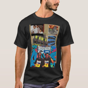 Camiseta básica oscura clásica TST & YOUNG LION