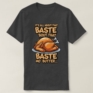 Camiseta básica oscura de Acción de Gracias