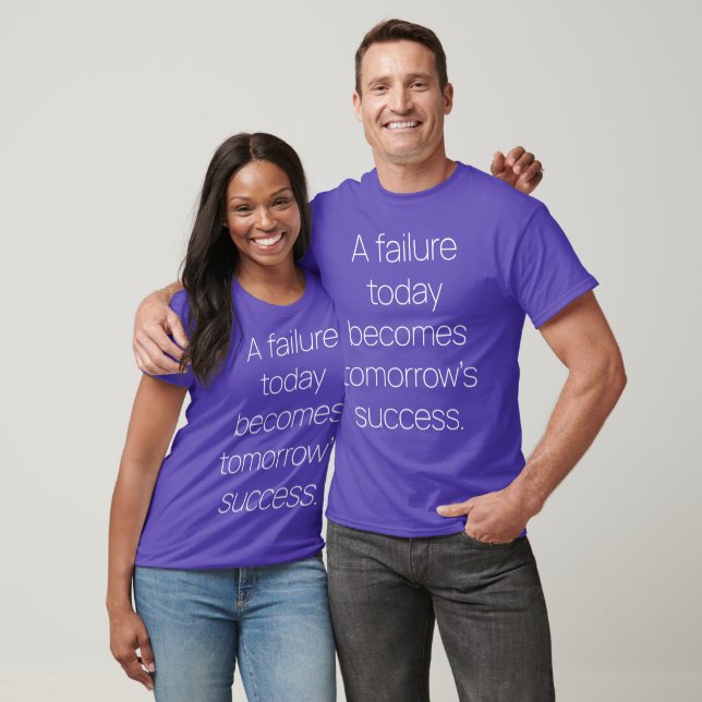 Camiseta básica oscura de éxito del mañana (Unisexo)
