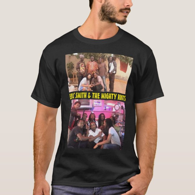 Camiseta básica oscura del tour de ERIC SMITH (Anverso)