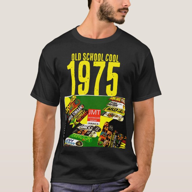 Camiseta básica oscura GUAY 1975 de OLE SCHOOL (Anverso)