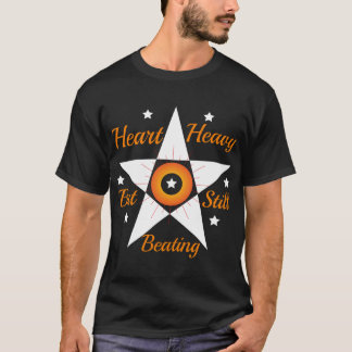 Camiseta básica oscura HEART HEAVY