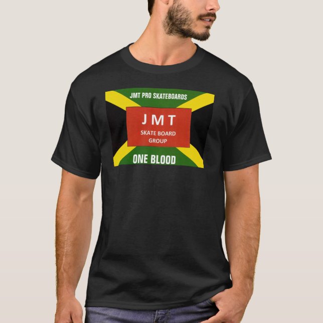 Camiseta Básica Oscura ONE BLOOD (Anverso)