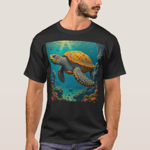 Camiseta básica oscura para hombre